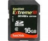SANDISK Pameťová karta SDHC Extreme III 16GB