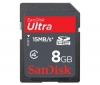 SANDISK Pameťová karta SDHC Ultra 8 Go + Pameťová karta SDHC Ultra II 4 GB