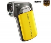Videokamera HD Xacti CA100 žlutá + Pameťová karta SDHC 8 GB