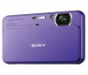 SONY Cyber-shot  DSC-T99 fialový + Pouzdro kompaktní kožené 11 x 3,5 x 8 cm + Pameťová karta SDHC 16 GB + Baterie lithium NP-BN1 + Čtecka karet 1000 v 1 USB 2.0