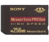 SONY Pameťová karta Memory Stick Duo PRO High Speed 256 MB