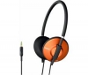 SONY Sluchátka MDR-570LP - Oranžová + Prodlužovacka Jack 3,52 mm - nastavení hlasitosti mono/stereo - Zlato - 3 m