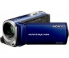 SONY Videokamera DCR-SX34 modrá + Čtecka karet 1000 v 1 USB 2.0 + Baterie lithium NP-FV50 + Pameťová karta SDHC 4 GB