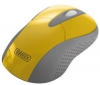 SWEEX Bezdrátová myš Wireless Mouse MI424 - Mango Yellow + Hub USB 4 porty UH-10 + Distributor 100 mokrých ubrousku