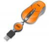 SWEEX Myš Mini Optical Mouse MI053 - Oranžová + Hub USB 4 porty UH-10