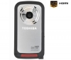 Videokamera HD Camileo BW10 stríbrná + Nylonové pouzdro TBC-302 + Pameťová karta SDHC 4 GB