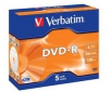 VERBATIM DVD-R 4,7GB (5 kusu) + Pouzdro na CD RBNW-224