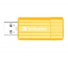 VERBATIM Klíč USB Store'n' Go PinStripe 4 GB - žlutá