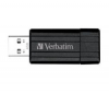 VERBATIM Klíč USB Store'n' Go PinStripe 8 GB - černá + Kabel USB 2.0 A samec/ samice - 5 m (MC922AMF-5M)