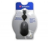 VERBATIM Mini laserová myš Travel - Černá + Nápln 100 vhlkých ubrousku + Distributor 100 mokrých ubrousku