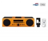 YAMAHA Mikrovež MCR-140 - oranžová + Bezdrátová sluchátka audio infračervená SHC2000/00