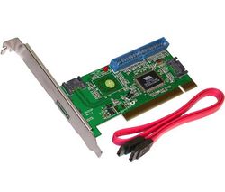 ADVANCE Kontrolní karta PCI 3 porty SATA + 1 port IDE PCI-ST101 + Mini čistící stlačený plyn 150 ml + Čistící pena pro monitor a klávesnici EKNMOUMIN