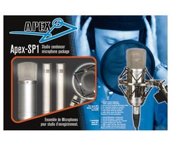 APEX ELECTRONICS Souprava 3 mikrofony Apex SP-1