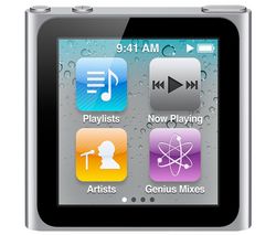 APPLE iPod nano 8 GB stríbrný (6. generace) - NEW