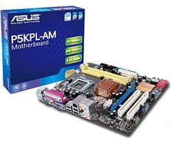 ASUS P5KPL-AM -EPU Socket 775 - Cipset G31 - Micro ATX + PC napájení PSXA830 480W