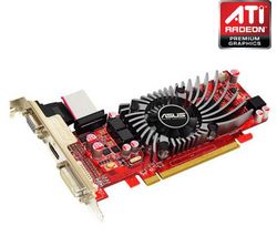 ASUS Radeon HD 5570 - 1 GB GDDR3 - PCI-Express 2.1 (EAH5570/DI/1GD3(LP)) + Adaptér DVI samec / VGA samice CG-211E