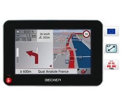 BECKER GPS Traffic Assist Z 217 truck Evropa + Pouzdro kovove šedé pro GPS s displejem 4,3
