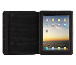 BELKIN Kožené pouzdro černé pro iPad