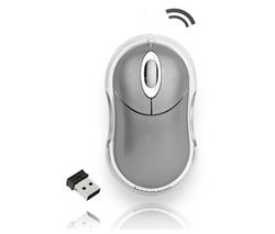 BLUESTORK Bezdrátová myš Bumpy Air - stríbrná + Hub 4 porty USB 2.0 + Distributor 100 mokrých ubrousku