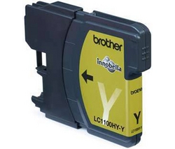 BROTHER Inkoustová nápln LC-1100HYY - žlutá