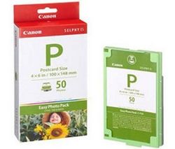 CANON Canon Easy Photo Pack E-P50 - Sada pro tisk + fotografický papír 10 x 15 cm (50 fotografií)