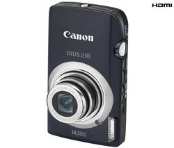 CANON Digital Ixus  210 černý + Pameťová karta SDHC 4 GB