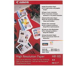 CANON Papír s vysokým rozlišením A4 - 100g/m˛  - 50 listu (HR-101)