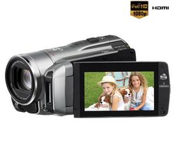 CANON Videokamera s vysokým rozlišením Legria HF-M306 stríbrná + Charger + Camcorder Battery compatible CANON for BP-808 + Pameťová karta SDHC 16 GB