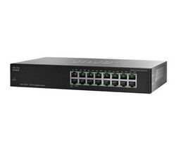 CISCO Switch Small Business Unmanaged 16 portu 10/100/1000 Mbps SG 100-16 (SR2016T)
