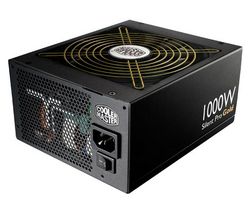 COOLER MASTER Napájení PC Silent Pro Gold 1000 W + Kabelová svorka (sada 100 kusu) + Kufrík se šroubováky pro výpocetní techniku