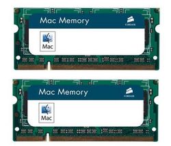 CORSAIR Pamet pro notebooky Mac Memory 2 x 4 GB DDR2-800 PC-6400 (VSA8GBKITFB800D2) + Hub USB 4 porty UH-10 + Klíč USB WN111 Wireless-N 300 Mbps