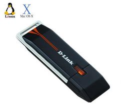 D-LINK Adaptér USB WiFi 54 Mbps DWA-110 + Distributor 100 mokrých ubrousku