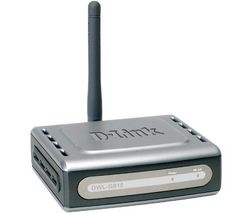 D-LINK Síťový bod Fast Ethernet/WiFi 108 MB DWL-G810 + Prepeťová ochrana SurgeMaster Home - 4 konektory -  2 m