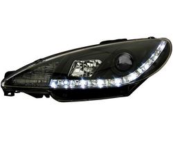 DAYLINE Svetla LED SWP02GXB pro Peugeot 206 - černá