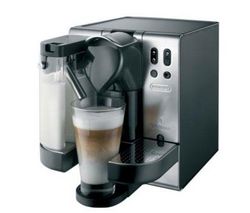 DELONGHI Kávovar Nespresso EN680 lattissima + Stojan na kapsule Mobile Nespresso - 40 kapslí