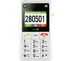 DORO HandleEasy 330 bílý + Skríňka k telefonování s foto MemoryPlus 309dp