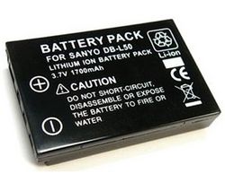 EFORCE Baterie DB-L50 pro Sanyo
