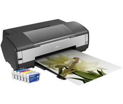 EPSON Tiskárna Stylus Photo 1400 + Inkoustová nápln T0791 - Černá + Inkoustová nápln T0792 - Azurová + Cartrige inkoustová T0793 - Purpurová + Cartrige inkoustová T0794 - Žlutá