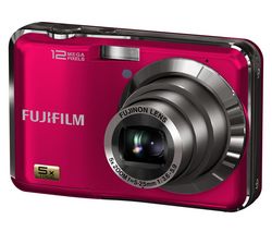 FUJI FinePix  AX200 ružový + Pouzdro Ultra Compact 9,5 x 2,7 x 6,5 cm + Pameťová karta 2 GB + Nabíječka 8H LR6 (AA) + LR035 (AAA) V002 + 4 baterie NiMH LR6 (AA) 2600 mAh