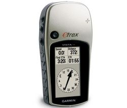 GARMIN GPS Výlety eTrex Vista H + Nabíječka 8H LR6 (AA) + LR035 (AAA) V002 + 4 baterie NiMH LR6 (AA) 2600 mAh