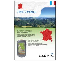 GARMIN Mapa výšlap Topo Francie
