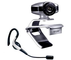 HERCULES Webová kamera Dualpix HD + Hub 4 porty USB 2.0 + Kabel USB 2.0 A samec/ samice - 5 m (MC922AMF-5M)