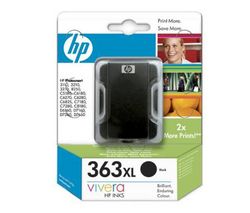 HP Inkoustová nápln N°363 XL - Černá + Kabel USB A samec/B samec 1,80m