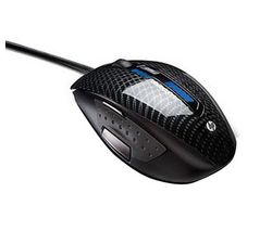 HP Laserová myš Gaming Mouse with VooDooDNA KZ630AA + Hub USB 4 porty UH-10 + Distributor 100 mokrých ubrousku