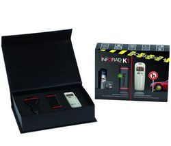 INFORAD Bezpečnostní sada - K1 + Alkohol tester + Adaptér do auta / síť SKP-PWR-ADC