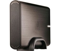 IOMEGA Externí pevný disk Prestige 1 TB USB 2.0 - tmave šedý + Distributor 100 mokrých ubrousku + Čistící stlačený plyn 335 ml
