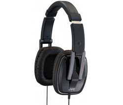 JVC Sluchátka DJ Black Monitor HA-M750-E + Stereo sluchátka s digitálním zvukem (CS01)