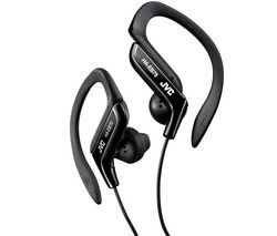 JVC Sluchátka se sponou na uši sport HAEB75B - Černá + Sport Sada Nike + iPod