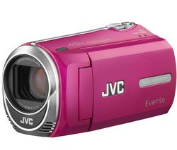 JVC Videokamera GZ-MS210 ružová + Čtecka karet 1000 v 1 USB 2.0 + Brašna + Baterie BN-VG114 + Pameťová karta SDHC 8 GB
