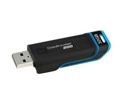 KINGSTON Klíč USB DataTraveler 200 - 32 GB - USB 2.0 - modrý